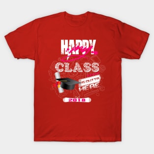 Happy Class is Outta Here Happy Last day of school T-Shirt